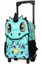 Trolley Backpack for Kids, 12 Inch Preschool School Bag for Boys, Lightweight Ergonomic Kids Backpack, Water Resistant, Padded Breathable Back & Shoulder Straps