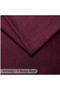 Pat Tapitat Rabatabil cu Lada Depozitare BOLD Velur Ruby red - 4