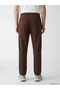 Xside Brown Regular Fit Men's Sweatpants - 4