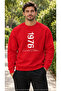 Men's Vertical 1976 and Limited Edition Typography Printed Crew Neck Casual Regular Fit Sweatshirt