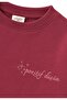 Slogan Long Sleeve T-Shirt 2-10 Years Old Burgundy - 3