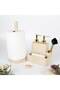 Marble Paper Towel Holder Ecru - 3