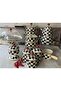 Enamel Kitchenware Set 14 Pieces Checkerboard - 6