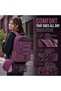 School Backpack Set for Boys & Girls, 2 Piece Multi Pocket Backpack with Pencil Case, Student Book Bag, Travel Daypack, Casual School & Everyday Backpack - Purple - 6