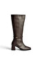 Z920889009 Brown Thick Heeled Daily Women's Boots - 5