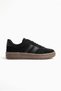 Women's Black Lace-Up Casual Walking Sneaker Sports Shoes Rota - 7
