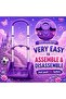 Rolling Backpack with Wheels for Kids, 3 Piece Wheeled School Backpack Set with Detachable Trolley, Lunch Bag & Pencil Case, Lightweight Travel Bookbag for Kids - 5
