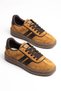 Women's Camel-Black Lace-Up Casual Walking Sneaker Sports Shoes Rota - 3