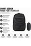 School Backpack Set for Boys & Girls, 2 Piece Multi Pocket Backpack with Pencil Case, Student Book Bag, Travel Daypack, Casual School & Everyday Backpack - Black - 4