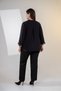 Plus Size Women's V-Neck Ruffle Blouse - 8