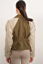 Women's Belted Short Trench Coat 5970 - D.Khaki - 6