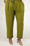 67068 Large Size Men's Collared Double Liyosell Trouser Suit - Fat Green - 5