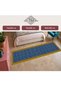 Aura Checkered Rhythmic Patterned Woven Base Decorative Carpet Auraplus50 - 5