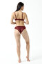Burgundy Ersk1140 Rosemary Lace Detail Covered Bralet - 5