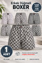 Men's Buttoned Boxer 50% Cotton 50% Polyester (Seher Authorized Seller) Patterned Boxer - 1 Piece