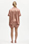Women's Satin Shorts Set 1205Trnc - 8