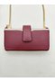 Women's Bag 100% Real Leather Phone Bag with Gold Accessories Wallet Card Holder Multifunctional Organizer - 5