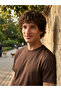 Brown Plain T-Shirt - 2