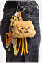 Coffee Teddy Bear Detailed Multi-Object Design Charm Keychain