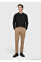 Black Plain Sweatshirt - 3