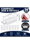 36 Pcs Nail cleaning and dust removal brush with a curved handle grip, designed for manicure and pedicure grooming - 4
