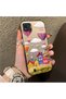 Realme C11 2021 Compatible Silicone Edge Hard Back Case Balloon Pattern Couple Phone Case - 3