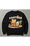 Winter Boys' Kids Unisex Black "Partner" Printed Sweatshirt and Sweatpants Two-Piece Set - 2