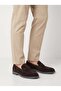 Brown Suede Genuine Leather Men's Casual Shoes