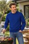 Men's Crew Neck Patterned Sweater - 3