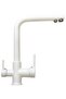 Glmb 285802 Aura 3-Way White Kitchen Faucet
