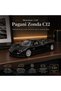 Motormax 1:24 Pagani Zonda C12 Model Car, Collectible Diecast Luxury Super Sports Vehicle Model, Detailed Metal Toy and Display Car Mm-73272