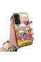 Samsung Galaxy A15 Compatible Silicone Edge Hard Back Case Balloon Patterned Lover Couple Phone Case