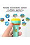 Kids Projector Flashlight Toy – 80 Educational Story Projections with 10 Slides, Night Time Learning & Sensory Play Torch for Toddlers (Ages 3-6) – Interactive Bedtime Adventure, Durable & Sa - 4