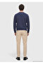 Indigo Crew Neck Plain Sweatshirt - 6
