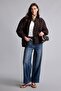 Women's Coat H2881Ax/Bn530 Brown - 3