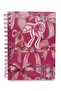 Pink Ribbon 03 Patterned Spiral Lined Notebook - Lined Leaflet Notepad