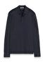 Navy Blue Plain 100% Cotton T-Shirt - 7