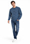 Men's Crew Neck Patterned Sweater - 2