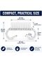 Multi functional 12pcs clear plastic nail brush designed with an ergonomic handle grip for scrubbing and removing dust or dead skin during manicures and pedicures - 4