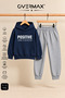 Positive Printed Children's Hooded Tracksuit Set – Ages 3-12