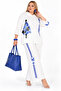 Plus Size Hooded Stone Detailed Printed Wide Leg Women's Two-Piece Set