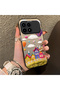 Poco F8 Pro 5g Compatible Silicone Edge Hard Back Case Balloon Pattern Lover Couple Phone Case - 3