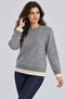 Women's Skirt Patterned Knitwear Sweater - 3