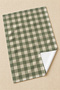 Cozy Cocoa Sage Plaid Hot Chocolate Cookies and Green Plaid Christmas 2-Piece Kitchen Towel Set 35X55 - 6
