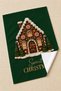 Tartan Gingerbread House Cookie House Red Green Plaid Christmas Set of 2 Kitchen Towels 35X55 - 5