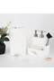 Leaf Two Liquid Sponge Dispensers White Silver - 5