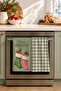 Stocking Sage Plaid Christmas Stockings and Green Plaid Cream Patterned 2-Piece Kitchen Towel Set 35X55 - 3