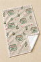 Sardine Sweethearts Pink Green Sardine and Heart Patterned Colorful 2-Piece Kitchen Towel Set 35X55 - 6