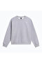 M Tnf Essential Simple Dome Relaxed Crew Men's Gray Sweatshirt - 4