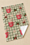 Warm Cocoa Check Pink Hot Chocolate Mug and Sage Plaid Patterned 2-Piece Kitchen Towel Set 35X55 - 6